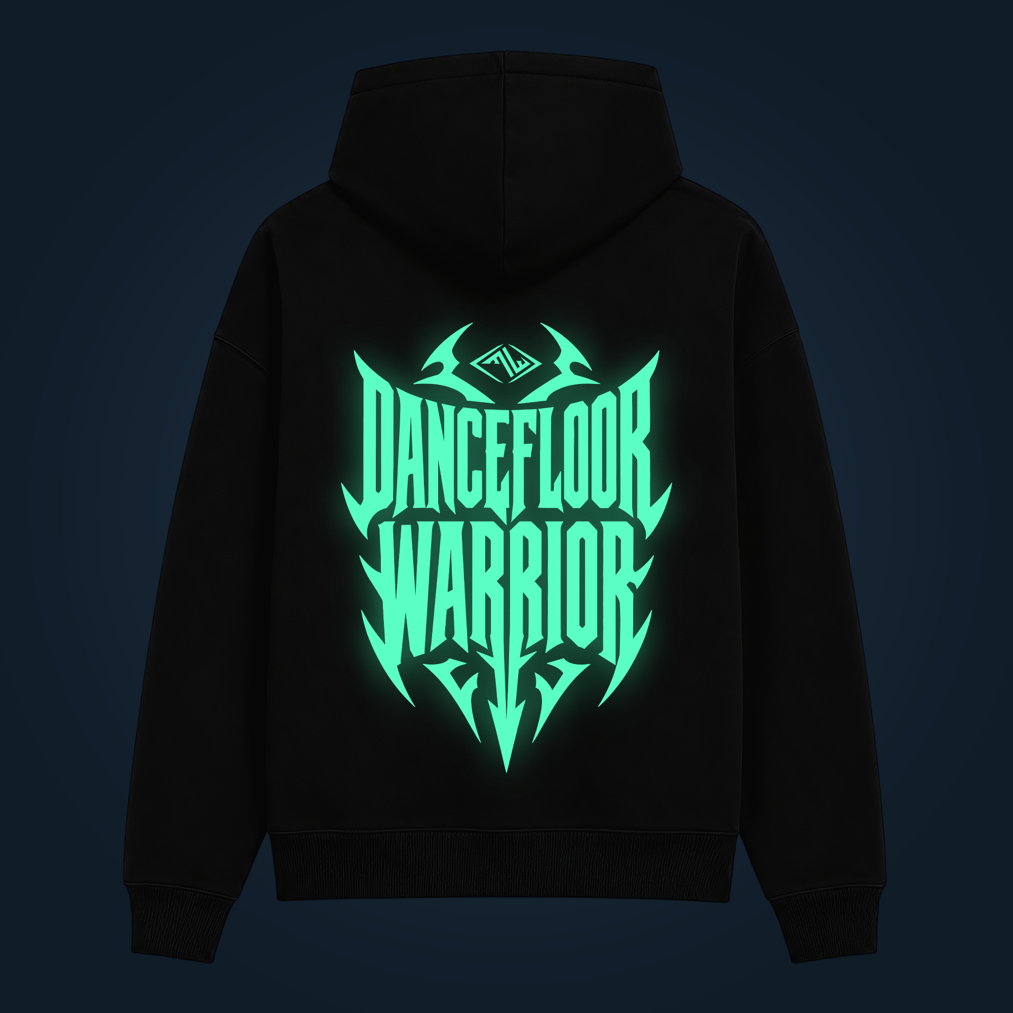 DANCEFLOOR WARRIOR hoodie back print