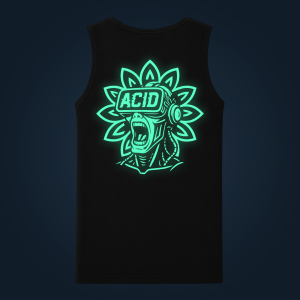 ACID VR tank top men back print