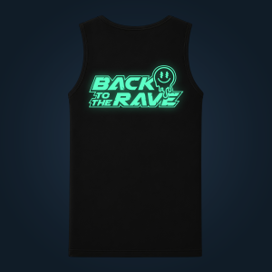 Back To The Rave tank top men back print