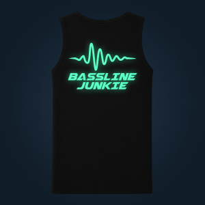Bassline Junkie tank top men back print