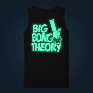 Big Bong Theory tank top men back print