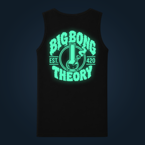 Big Bong Theory tank top men back print