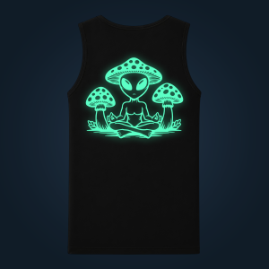 COSMIC SHAMAN tank top men back print