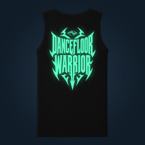 DANCEFLOOR WARRIOR tank top men back print