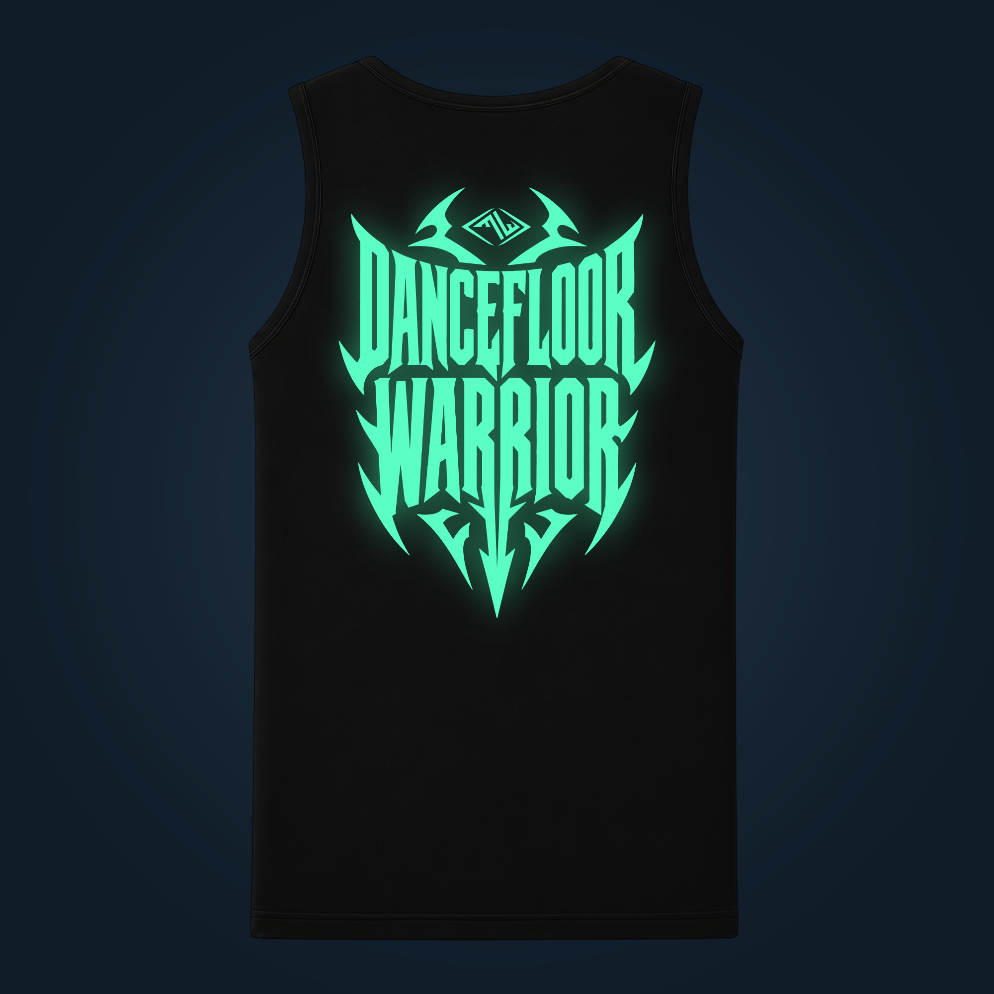 DANCEFLOOR WARRIOR tank top men back print