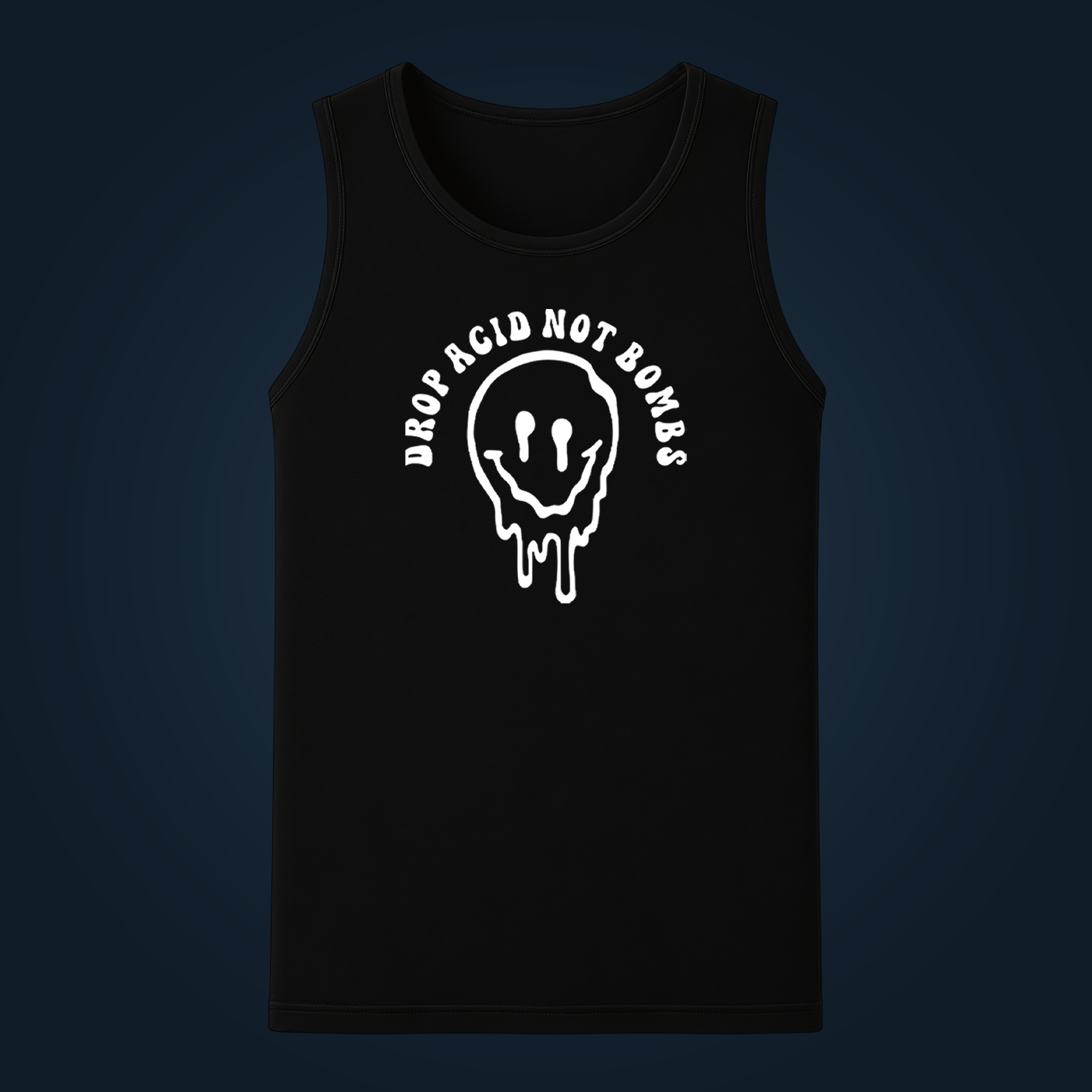 Drop Acid Not Bombs tank top men - Image 2