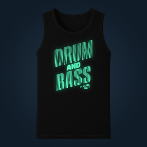 DRUM AND BASS tank top men