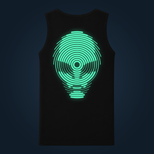 Entity tank top men back print