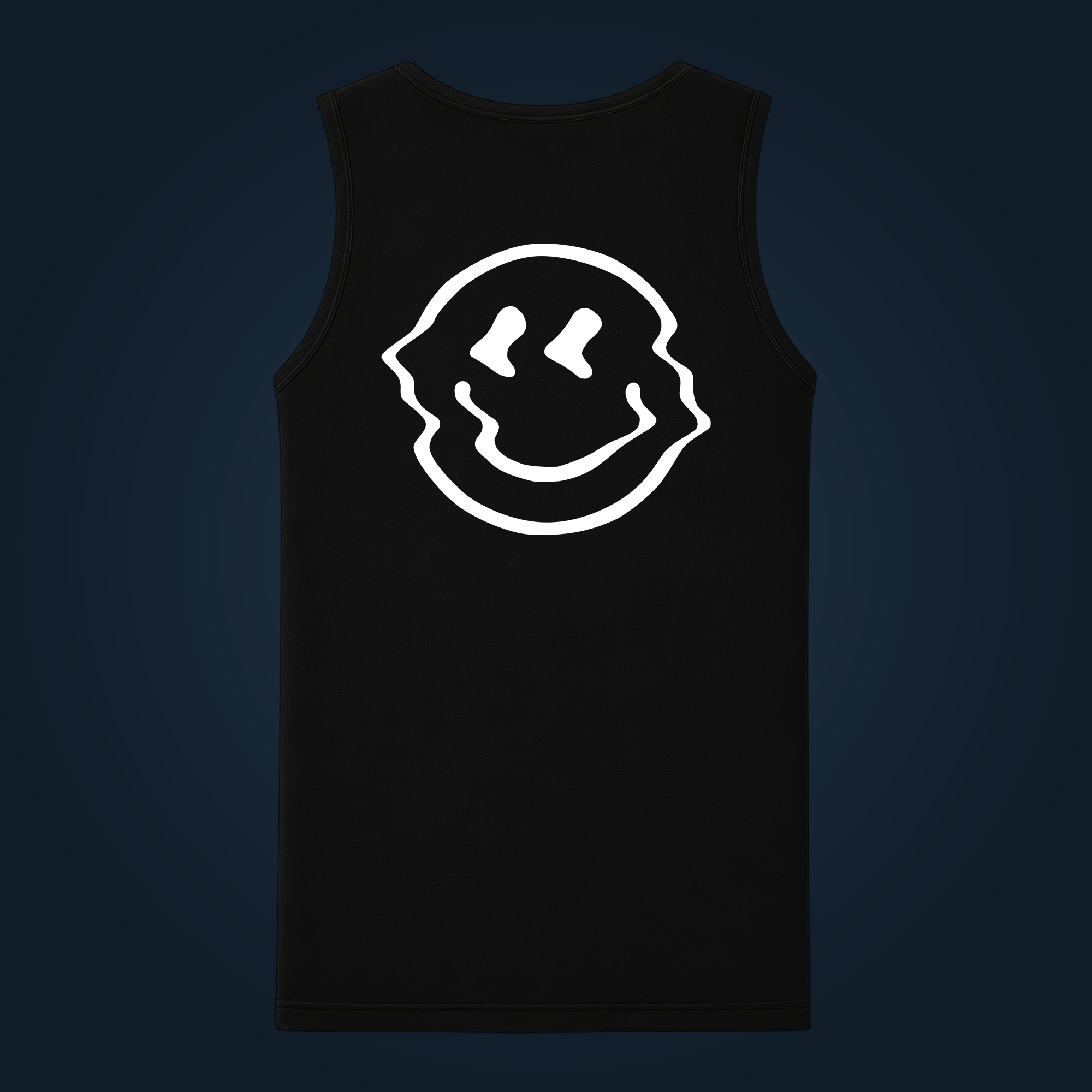 Glitched tank top men back print - Image 2