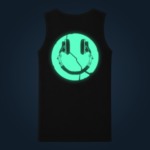 Good Vibes tank top men back print