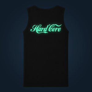 HARD CORE tank top men back print