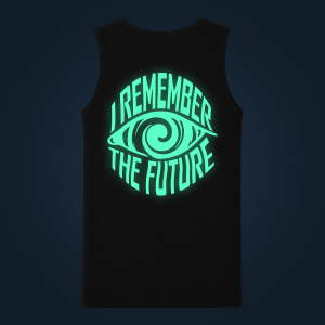 I Remember The Future tank top men back print