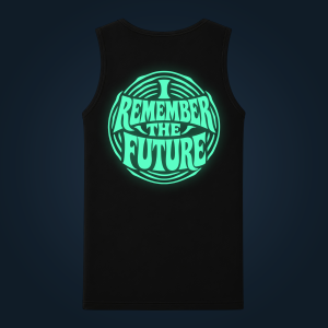 I Remember The Future tank top men back print