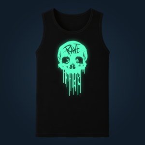 Melting Skull tank top men