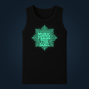 MUSIC FEEDS THE SOUL tank top men