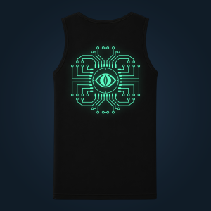 NEURAL WATCHER tank top men back print