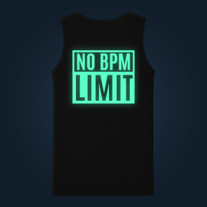 No BPM Limit tank top men back print