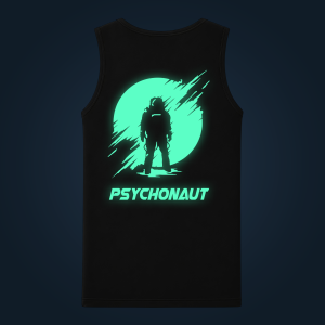 Psychonaut tank top men back print