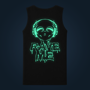Rave Me tank top men back print