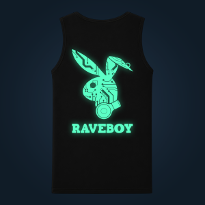 Raveboy tank top men back print