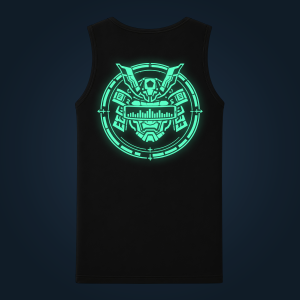 SAMURAI tank top men back print