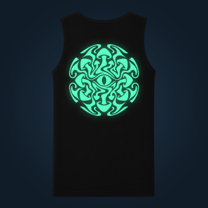 SHROOM SPHERE tank top men back print