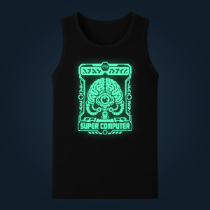 SUPER COMPUTER tank top men