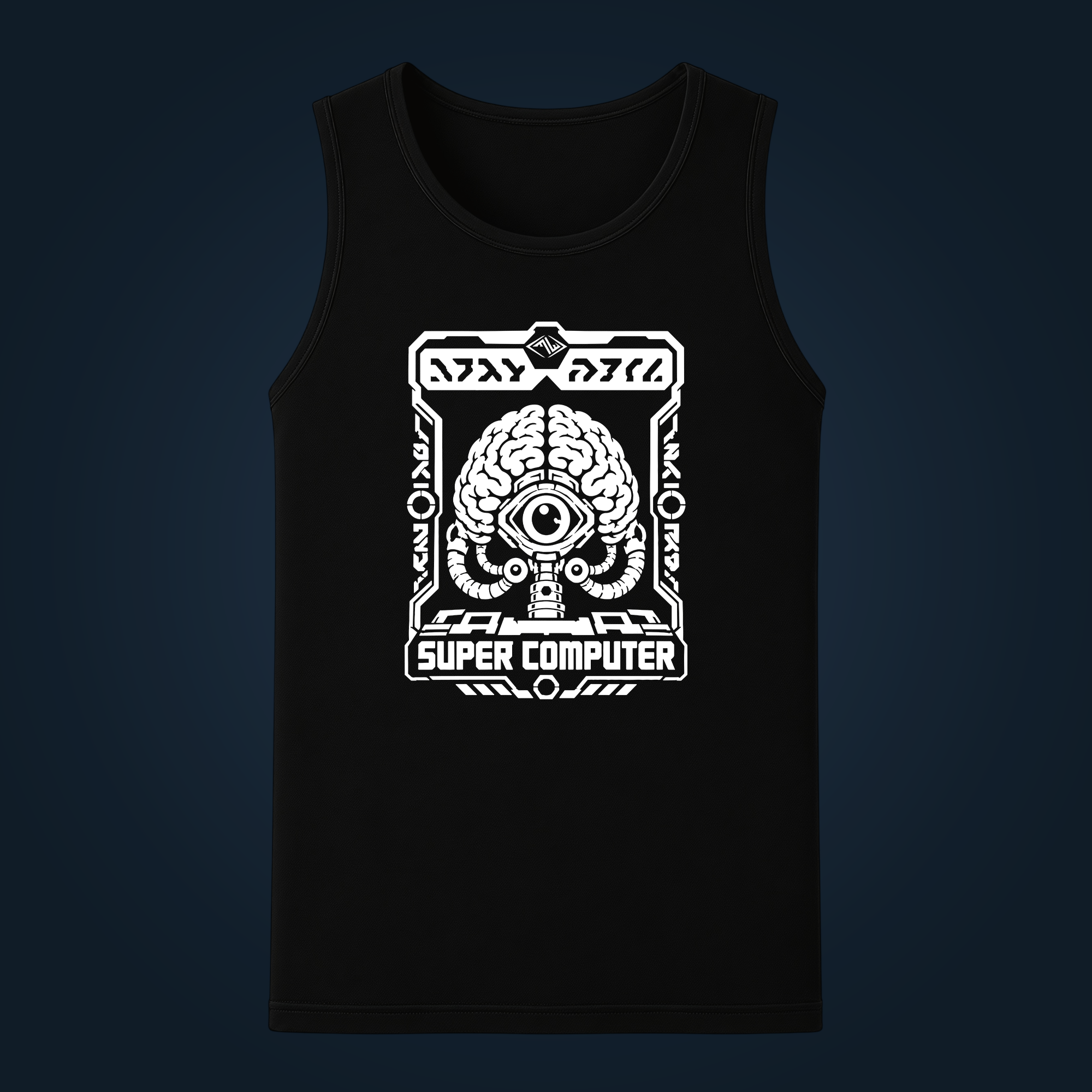 SUPER COMPUTER tank top men - Image 2