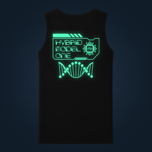 HYBRID MODEL ONE tank top men back print