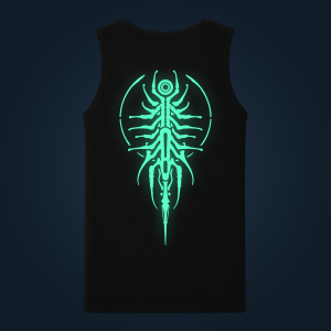 PARASITE tank top men back print