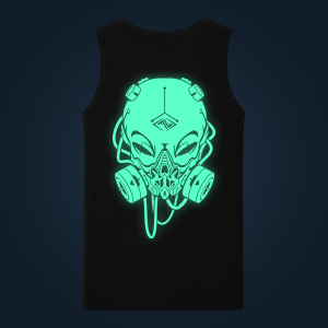 Toxic Visitor tank top men back print