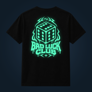 BAD LUCK CLUB back print