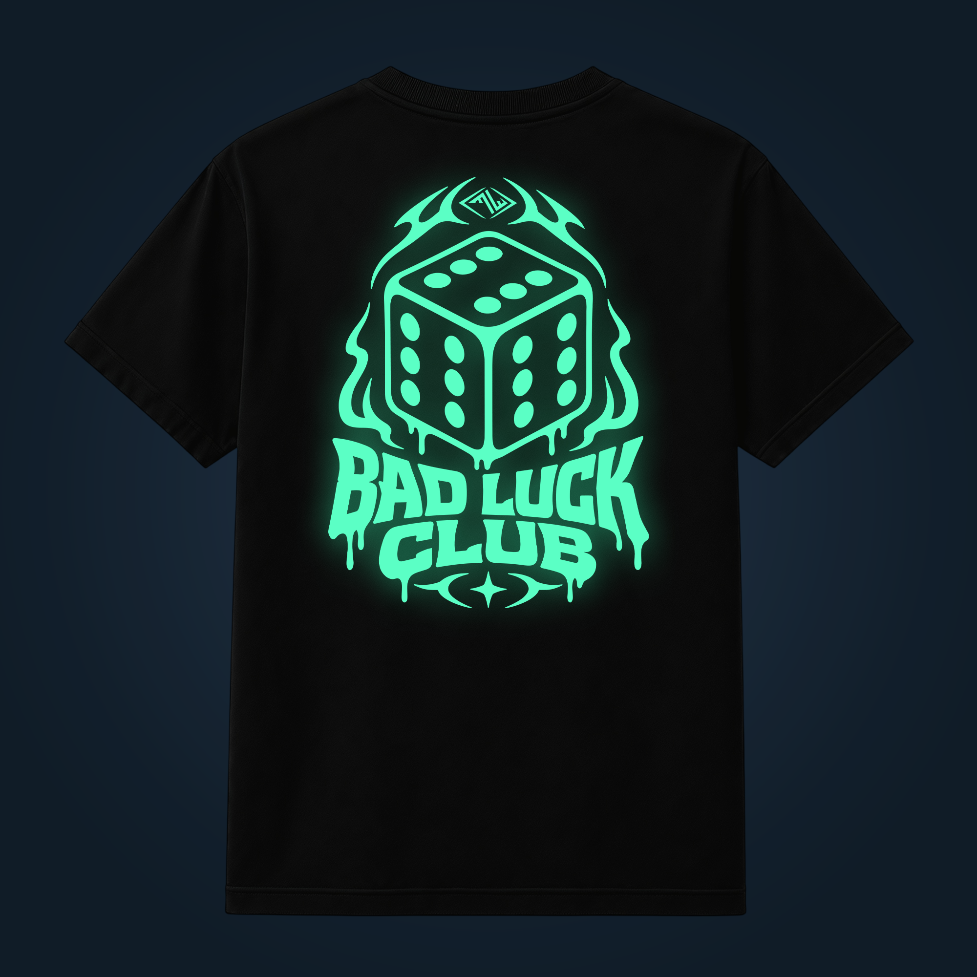 BAD LUCK CLUB back print