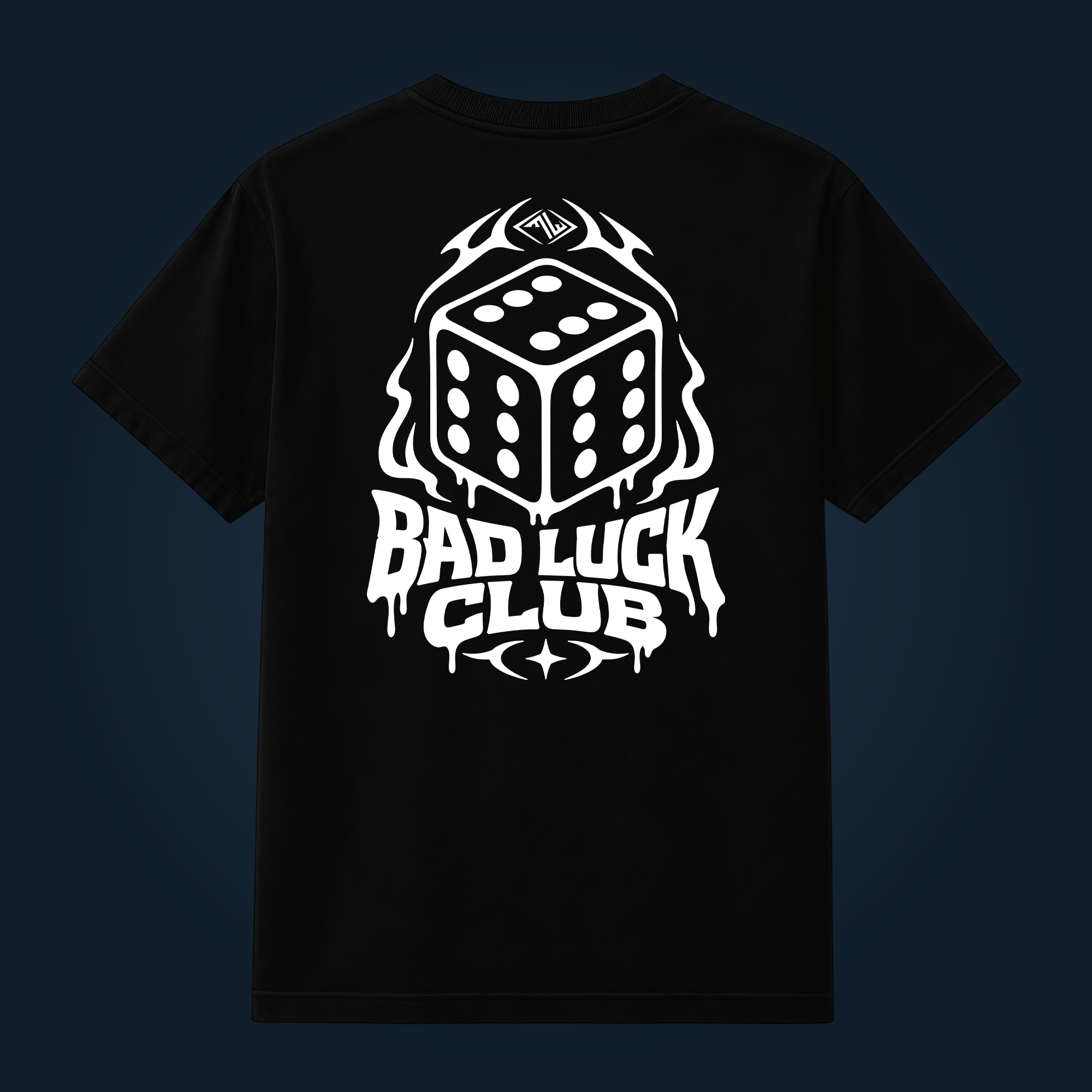 BAD LUCK CLUB back print - Image 2