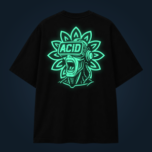 ACID VR oversized t-shirt backprint
