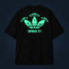 Area 51 oversized t-shirt backprint