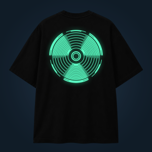 Atomic Core oversized t-shirt backprint