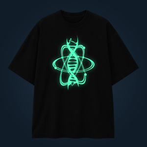 Atomic DNA oversized t-shirt
