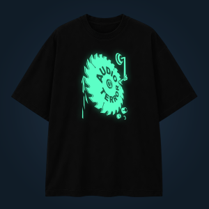AUDIO TERROR oversized t-shirt