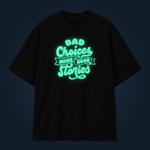 Bad Choices oversized t-shirt