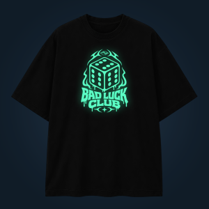 BAD LUCK CLUB oversized t-shirt