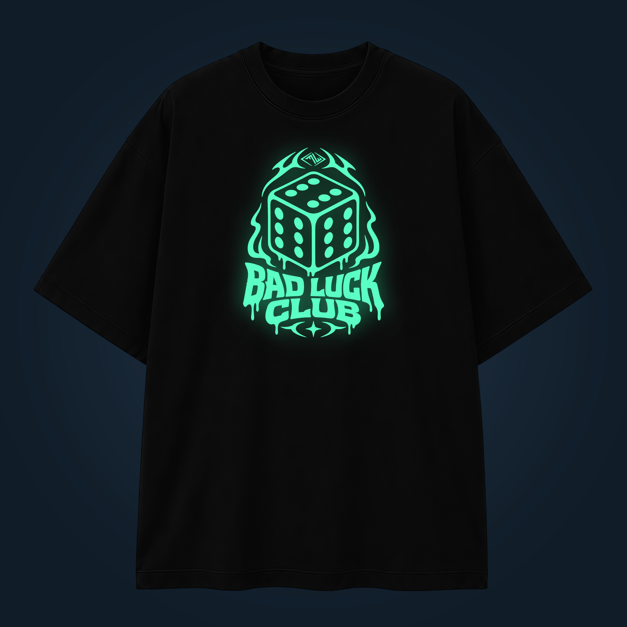 BAD LUCK CLUB oversized t-shirt