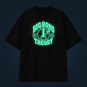 Big Bong Theory oversized t-shirt
