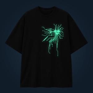 Biomachine oversized t-shirt