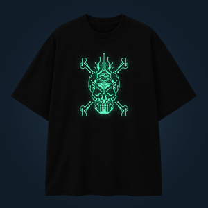 Cyber Pirate oversized t-shirt