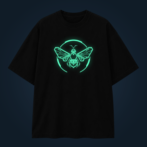 Electric Bee oversized t-shirt
