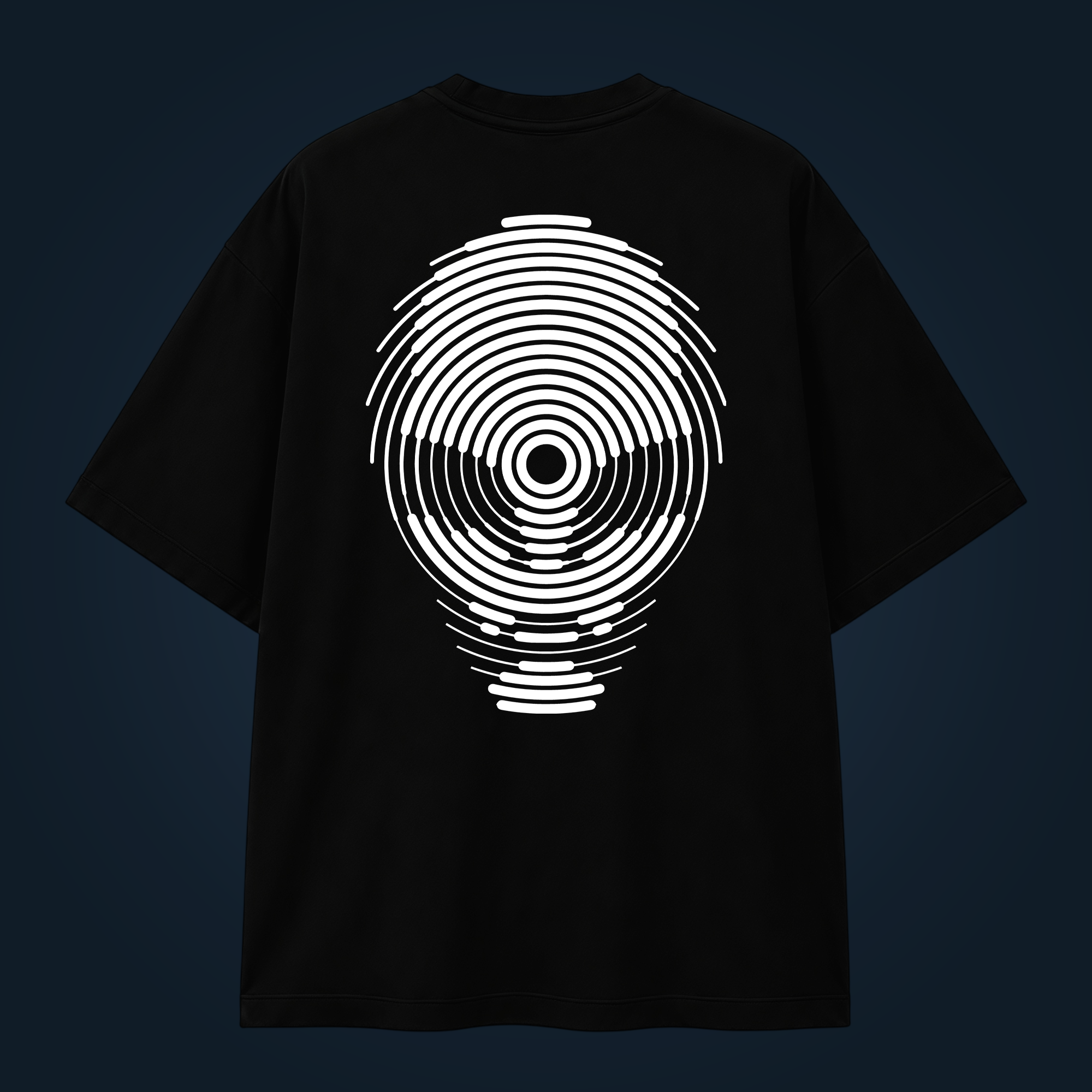 Entity oversized t-shirt backprint - Image 2
