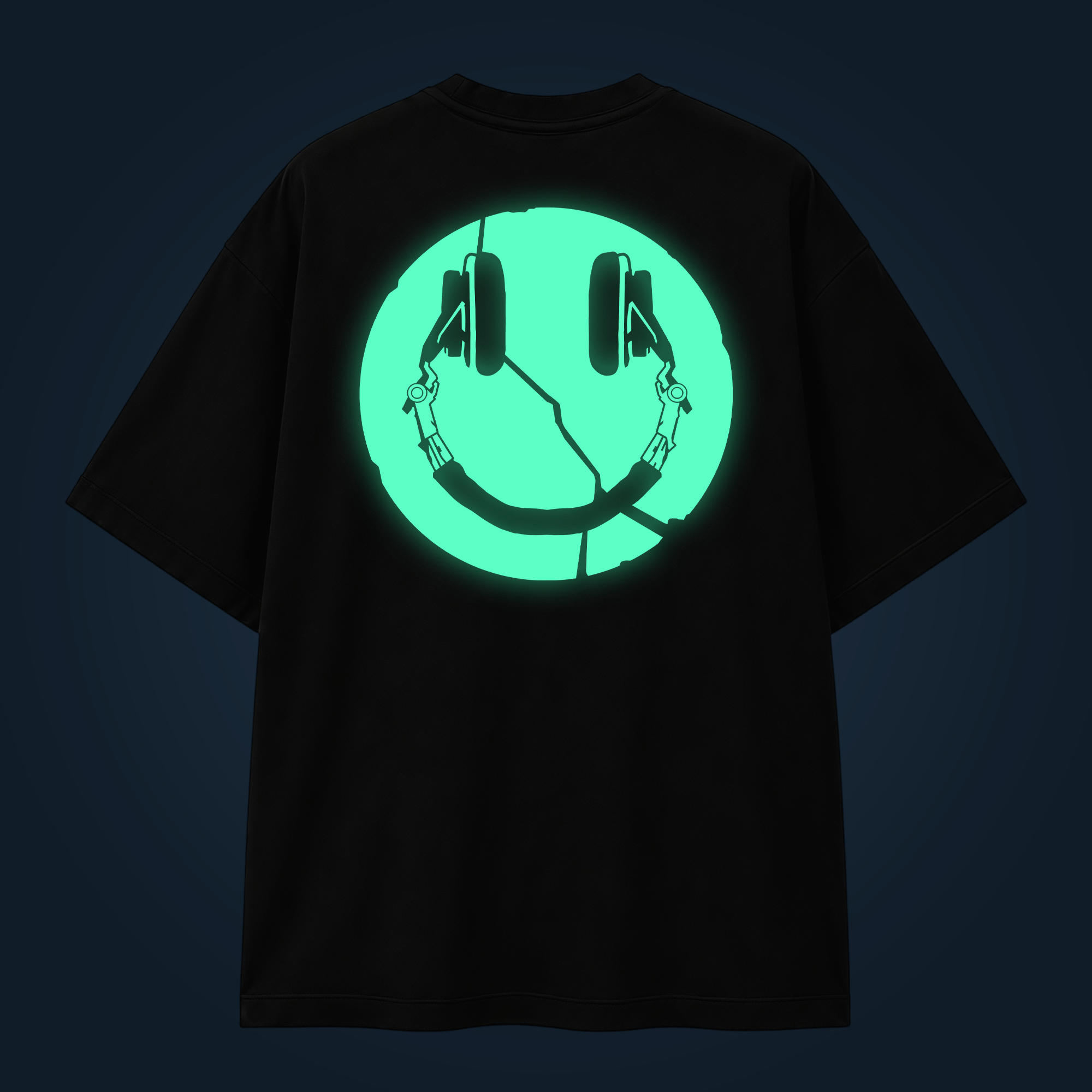 Good Vibes oversized t-shirt backprint