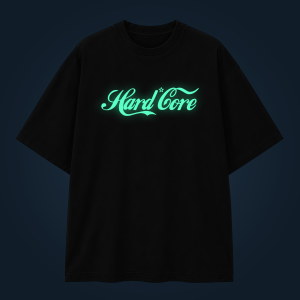 HARD CORE oversized t-shirt