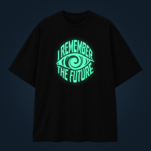 I Remember The Future oversized t-shirt